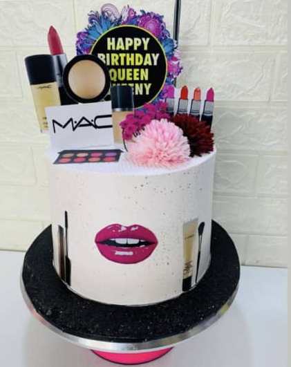 Make up cake Avec La Crème Bio, Fraîche , Faite Maison