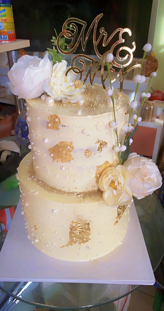 Wedding cake A la Crème Naturelle