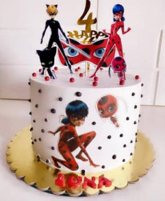 LADY BUG CAKE-CREME BIO