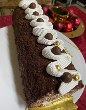 Bûche de Noel-Crème Bio